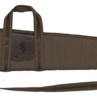 Browning 1415048452 Laredo Shotgun Case Olive w/ Brown Accents Canvas/Leather