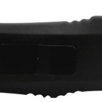 Templar Knife LFL431 Gen II Fallen Large 3.50" OTF Dagger Part Serrated Black Oxide Stonewashed 440C SS Blade, 5.25" Black w/Skull Aluminum Handle, Glass Breaker