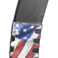 Mission First Tactical EXDPM556AFM1 Extreme Duty  30rd 223 Rem/5.56x45mm Fits AR-15/M4 Black w/American Flag M1 Polymer