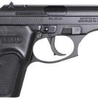 Bersa T22M Thunder  Micro-Compact Frame 22 LR 10+1, 3.50" Black Steel Barrel, Matte Black Serrated Slide, Matte Black Aluminum Frame w/Beavertail
