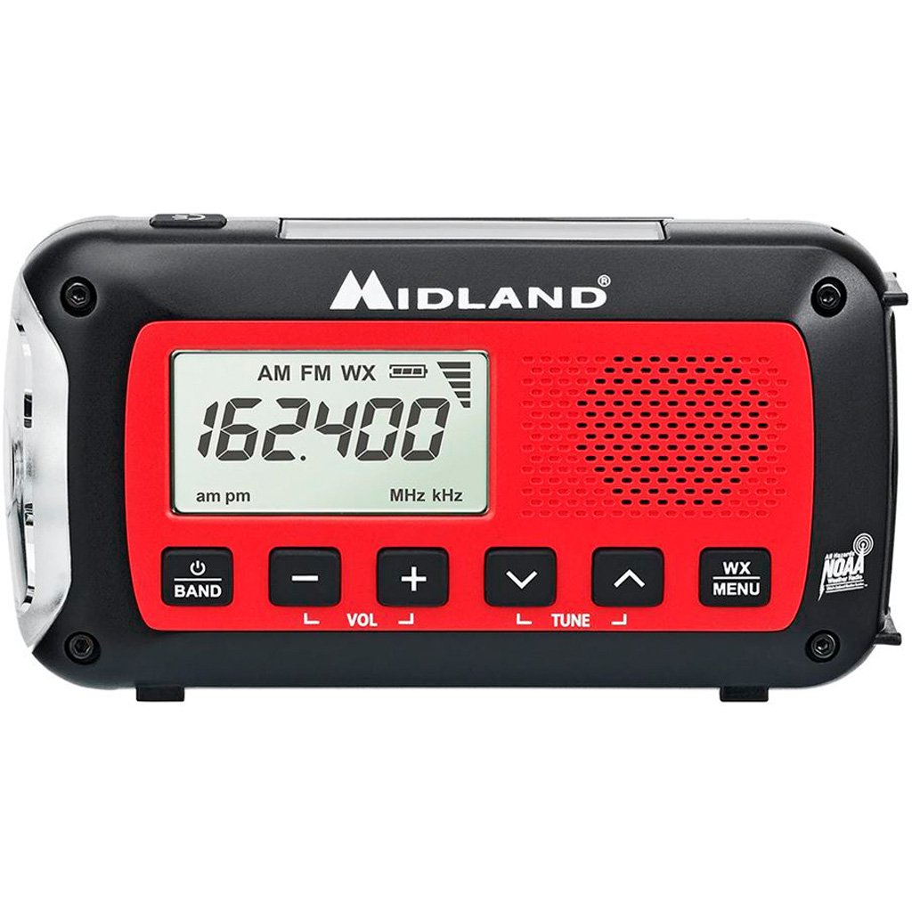 Midland Dynamo Crank Radio AM/FM/Weather Alert 2600mAH battery - Image 3