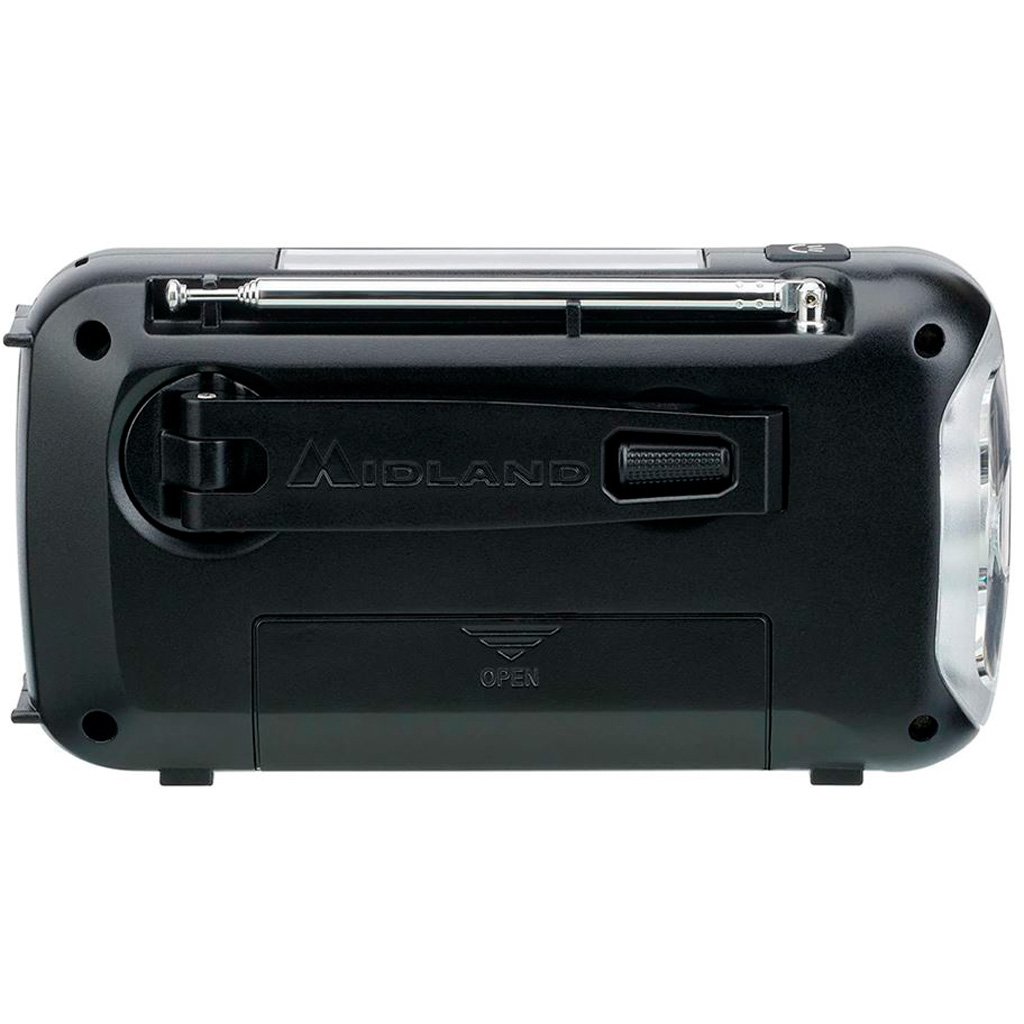 Midland Dynamo Crank Radio AM/FM/Weather Alert 2600mAH battery - Image 2