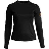ScentLok Womens ClimaFleece BaseSlayer Top Black Large