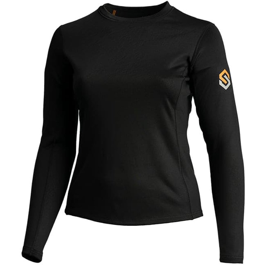 ScentLok Womens ClimaFleece BaseSlayer Top Black Large - Image 2