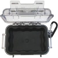 Pelican Waterproof 1010 Micro Case Black/Clear