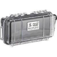 Pelican Waterproof 1030 Micro Case Black/Clear