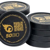 Firebird USA 50BIO 50BIO Moving Trajectory/Static White Smoke Universal Firearm 50mm 10 Pk.