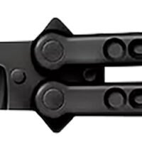 Cold Steel CS-92EAB FGX Balisong 5" Folding Plain Tanto Black Griv-Ex Blade/Handle