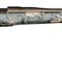 Christensen Arms 8010107500 Mesa FFT 6.5 PRC 4+1 20" Threaded Barrel, Burnt Bronze Cerakote, Green with Black/Tan Webbing Stock