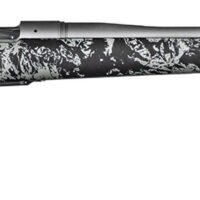 Christensen Arms 8010108600 Mesa FFT 300 PRC 3+1 22" Threaded Barrel, Tungsten Gray Cerakote, Black with Gray Webbing Stock