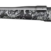 Christensen Arms 8010110900 Mesa FFT 6.5 PRC 4+1 20" Threaded Barrel, Tungsten Gray Cerakote, Black with Gray Webbing Stock, Left Hand