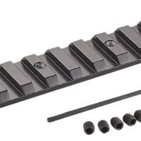 Henry HLPA001 Picatinny Adapter  Gloss Black 0 MOA