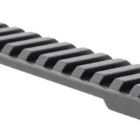 Talley PLM258779 Fierce Rivalry Picatinny Rail  Black Anodized Long Action 20 MOA