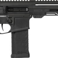 CMMG 54AA847AB Dissent  5.7x28mm 32+1 6.50", Black Cerakote Rec, OEM Grip, Picatinny Buffer Adapter, Zeroed Drop-In Single Stage Trigger