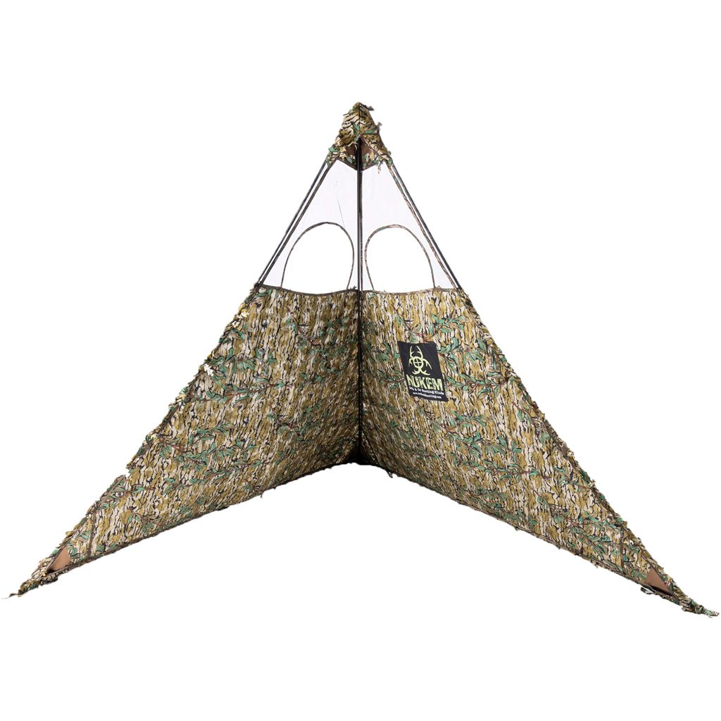 Nukem Grab & Go Blind Mossy Oak Green Leaf 3D Leafy Regular Size - Image 3