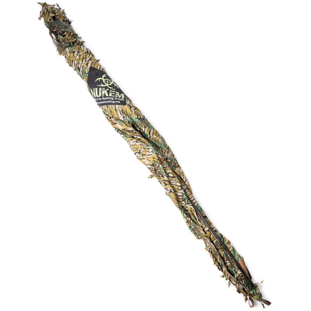 Nukem Grab & Go Blind Mossy Oak Green Leaf 3D Leafy Regular Size