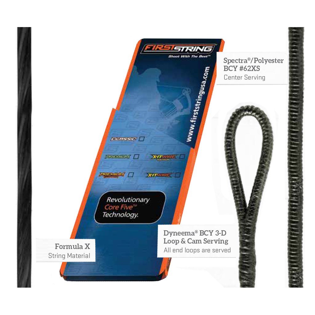 FirstString Classic String Set Black Mathews DXT