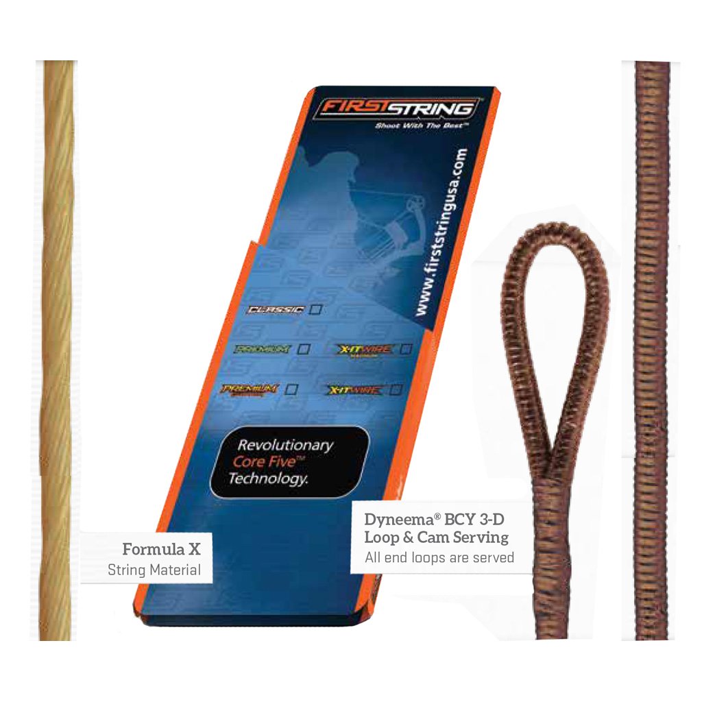FirstString Classic String Set Buckskin w/Tan Serving Mathews Z-7