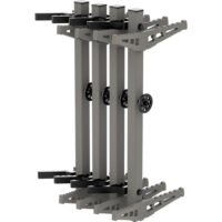 Novix Mini Double Step Climbing Stick Classic Gray 4 pk.