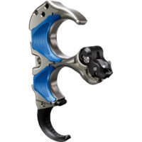 Tru Ball Aileron HBC Flex Release Blue/Quick Silver Brass 3 Finger Medium