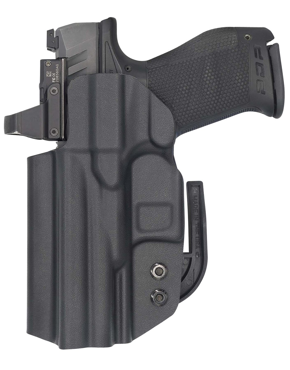 C&G Holsters 1214100 Covert IWB Black Kydex Belt Clip Fits Walther PDP 4" Right Hand