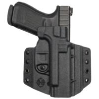 C&G Holsters 1850100 Covert  OWB Black Kydex Belt Loop Fits 1911 Government 5"