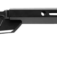 Sharps Bros SBC05 Heatseeker Rifle Chassis Stock 6061-T6 Aluminum w/Black Cerakote Finish, 14" M-Lok Handguard, Fits Ruger American Rifle Ranch Short Action