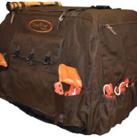 Mud River MRM1515 Dixie Insulated Kennel Cover Brown Polyester Large 36" x 26" x 26"