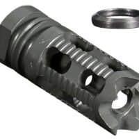 Yankee Hill 285M1 Phantom Comp/Brake with Aggressive End, 1/2"-28 tpi Threads 2.25" OAL for 5.56mm