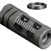 Yankee Hill 285M2 Phantom Comp/Brake with Smooth End, 1/2"-28 tpi Threads 2.25" OAL for 5.56mm