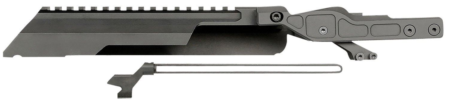 Midwest Industries MIAKALPHARTC AK Alpha Series Railed Top Cover Black Anodized