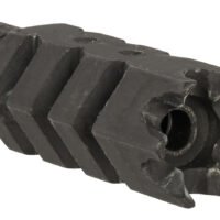 ATI Outdoors A5102251 Shark Muzzle Brake  Black Oxide Steel with 1/2"-28 tpi Threads for .223 Cal/5.56 AR-15