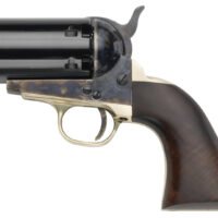 Pietta PF51PEPPER36 1851 Navy "Yank" Pepperbox 36 Cal 6rd Color Case Hardened Frame, Walnut Grip, No Barrel