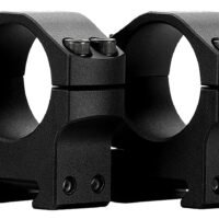 Mdt Sporting Goods Inc 103548BLK Premier Scope Ring Set Black Aluminum 34mm Tube, 1" Medium
