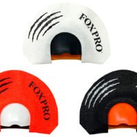 Foxpro HOWLERPACK Predator Combo Diaphragm Call Rabbit/Coyote Sounds Attracts Coyotes Black/Red/White 3 Pack