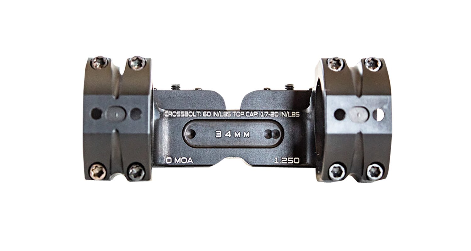 MasterPiece Arms BAMOUNT341125 MPA BA Bolt Action Mount Black