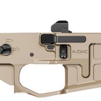 Radian Weapons R0390 A-DAC 15 Lower Receiver FDE, Fully Ambi Controls, Talon 45/90 Safety, Ext. Bolt Catch, Left-Side Mag Release, Right-Side Bolt Release, Enhanced Takedown Pins