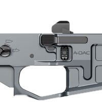Radian Weapons R0388 A-DAC 15 Lower Receiver Gray, Fully Ambi Controls, Talon 45/90 Safety, Ext. Bolt Catch, Left-Side Mag Release, Right-Side Bolt Release, Enhanced Takedown Pins