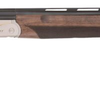TriStar 33142 Trinity II LT Full Size 16 Gauge Break Open 2.75" 2rd 28" Black Over/Under Vent Rib Barrel, Engraved Silver Aluminum Receiver, Fixed Turkish Walnut Stock, Right Hand