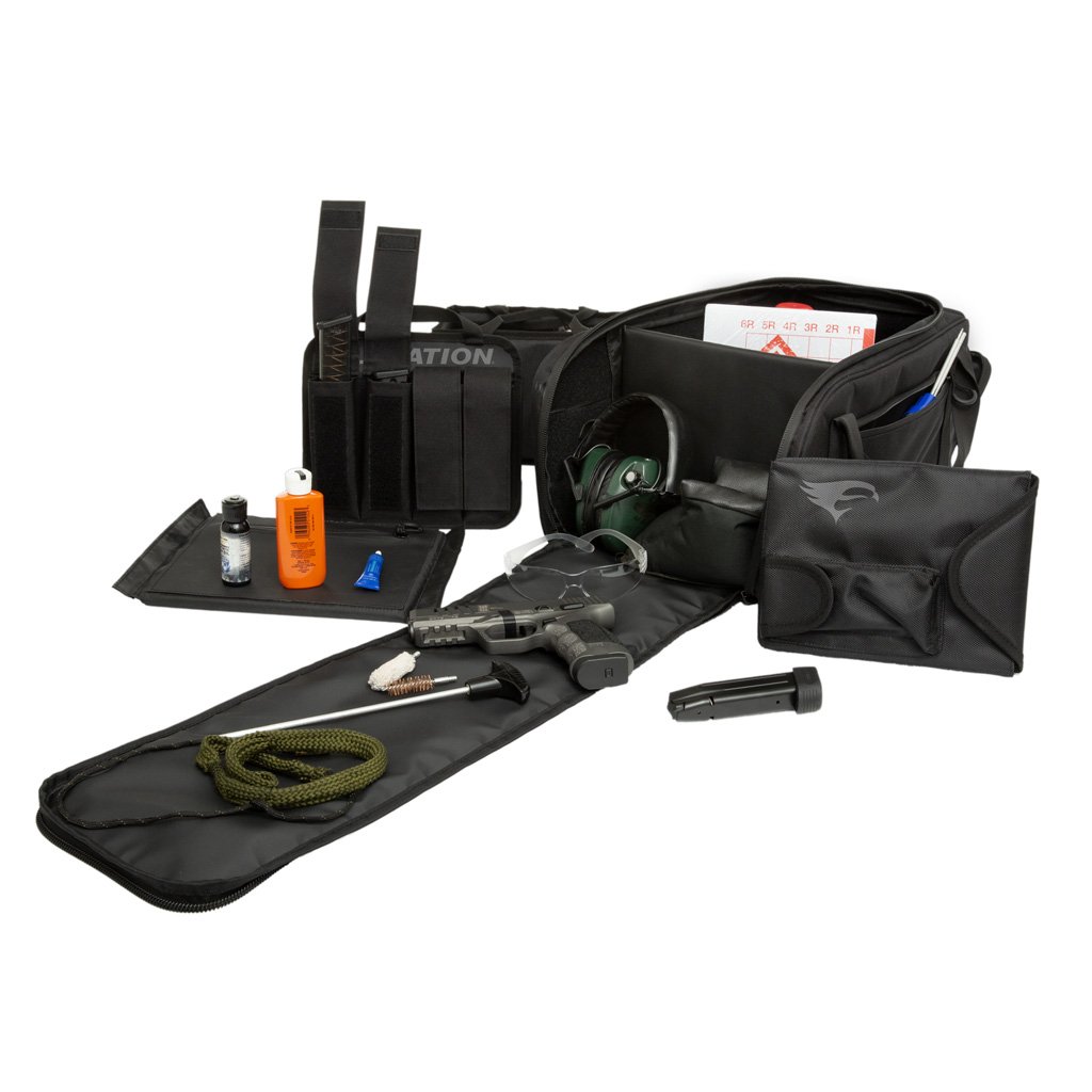 Elevation Tailwind Range Bag with Pistol Sleeve Black - Image 6