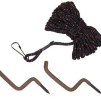 Allen 54 Bow & Gun Rope Treestand Black/Red 20' Long Includes 2 Hangers