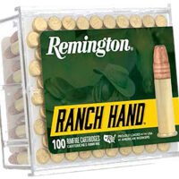 Remington Ammunition R21263 Ranch Hand  22LR 40gr Plated Lead Round Nose 100 Per Box/50 Case