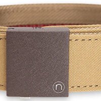 Team Nexbelt Operating PCS6854 EDC  Coyote Nylon 1.50" Wide Push Button Closure