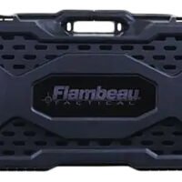 Flambeau 6500AR  Tactical Rifle Case Black Polypropylene Water Resistant