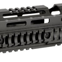 Midwest Industries MIAKALPHAQR10  AK Alpha Black 6061 Aluminum AK-47/AK-74 10.0" Long