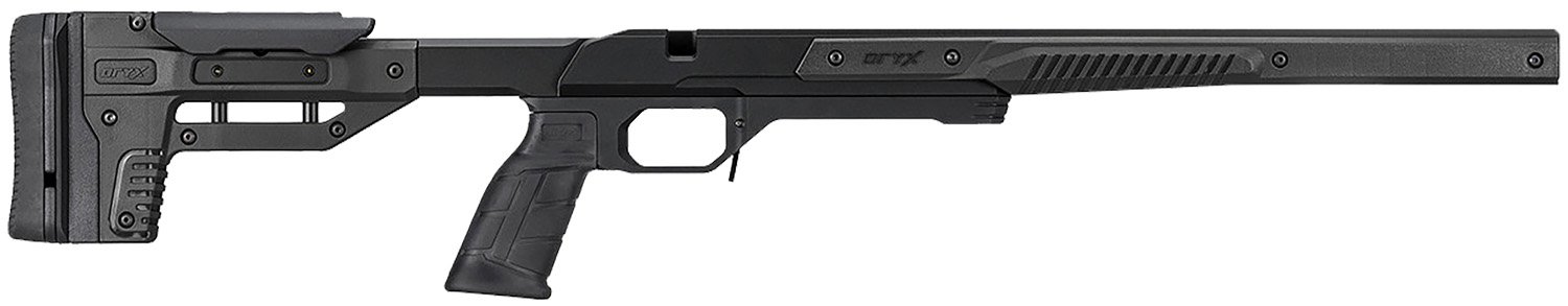 Mdt Sporting Goods Inc 106018BLK Oryx Sportsman Black Aluminum Remington 700/ Short Action 32.25"