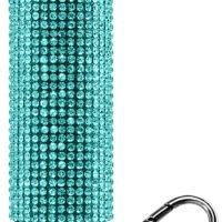 SKYLINE USA INC PSGDBOTL Pepper Spray Bling-It-On 18% OC/UV Dye Range 16ft 0.50oz Teal Includes Keychain