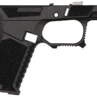 Sct Manufacturing 225020100 Sub Compact  Compatible w/ Glock 43X/48 Black Stainless Steel Frame/ Aggressive Texture Grip Includes Locking Block
