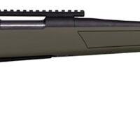 CVA CR3905G Cascade  450 Bushmaster 2+1 22" Black Cerakote Steel Threaded Barrel, Black Cerakote Picatinny Rail Steel Receiver, Fixed OD Green Synthetic Stock