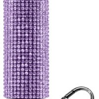 SKYLINE USA INC PSGDBOLV Pepper Spray Bling-It-On 18% OC/UV Dye Range 16ft 0.50oz Lavender Includes Keychain